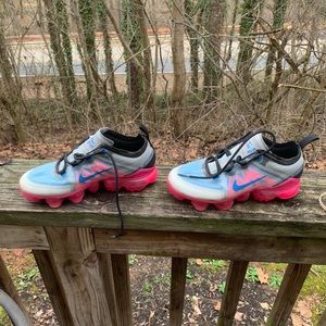 Nike Air VaporMax Gs “Black Pink Blast” Sz 3.5y